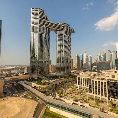 First Class 2Br With Full Dubai Skyline & Sea View Apartment Luaran gambar