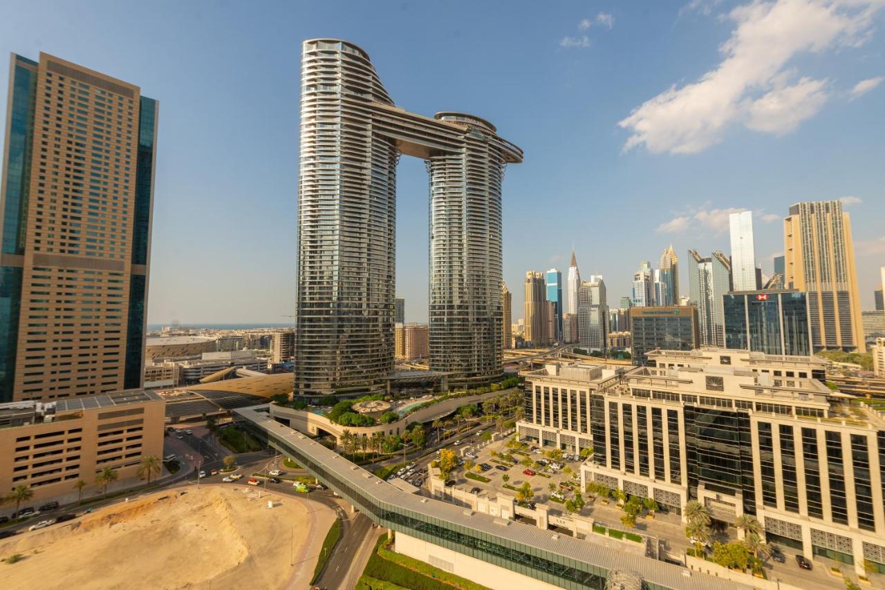 First Class 2Br With Full Dubai Skyline & Sea View Apartment Luaran gambar